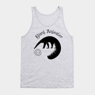 Black Giant Anteater Tank Top